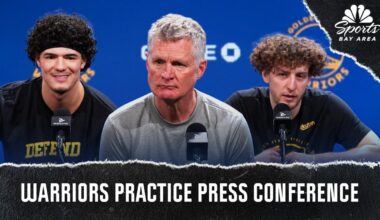 Steve Kerr, Warriors players preview final stretch of 2025-26 NBA regular season