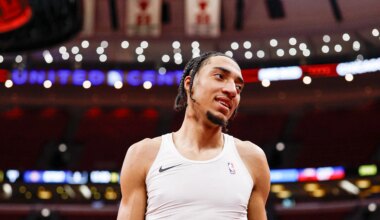 Noa Essengue says he is ahead of schedule in injury rehab