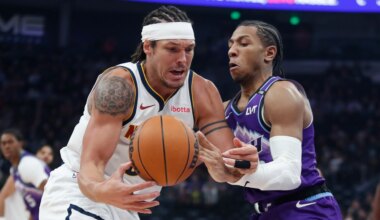 Kennedy Chandler by the numbers for Utah against Nuggets