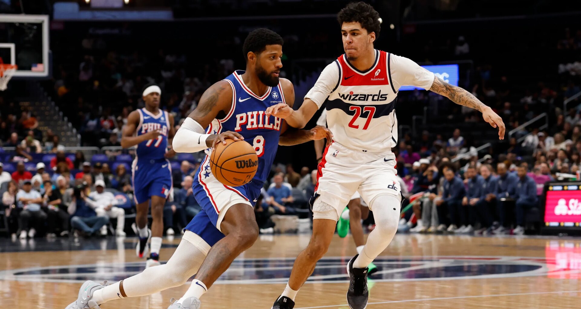 Will Riley earns praise from Paul George for ability