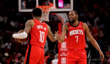 For first time since November, Rockets (48-29) win five straight games