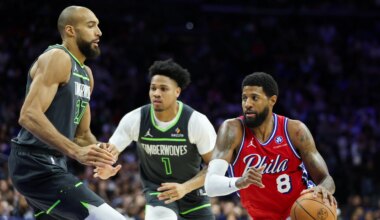 Sixers' Paul George gave himself a challenge in win over Timberwolves