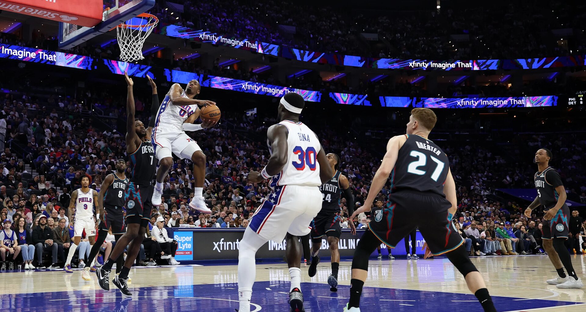 Tyrese Maxey, Sixers react to being swept by Pistons in season series