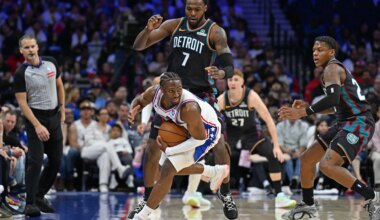 Pistons' Paul Reed gives love to former Sixers teammate Tyrese Maxey