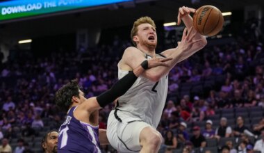 Nets' Danny Wolf reflects on rookie year after season-ending injury