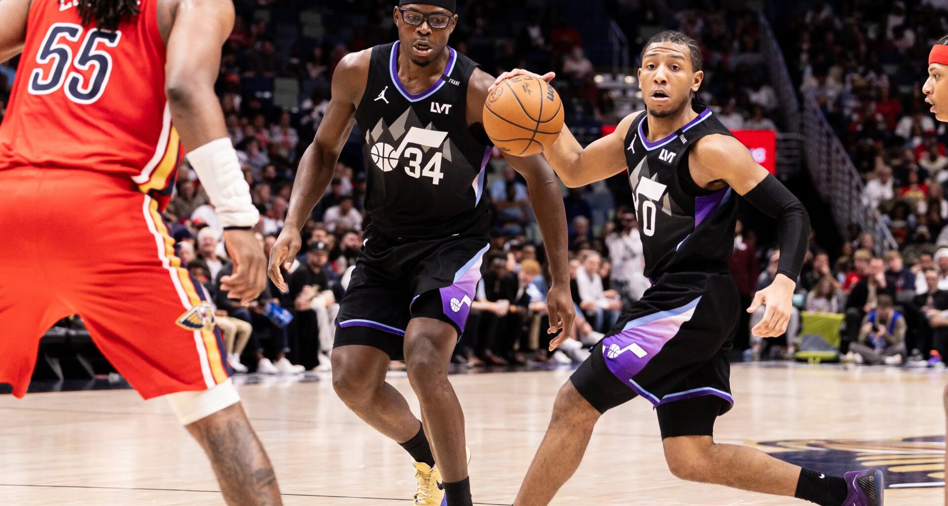 Kennedy Chandler scores 31 points in Utah's loss at New Orleans