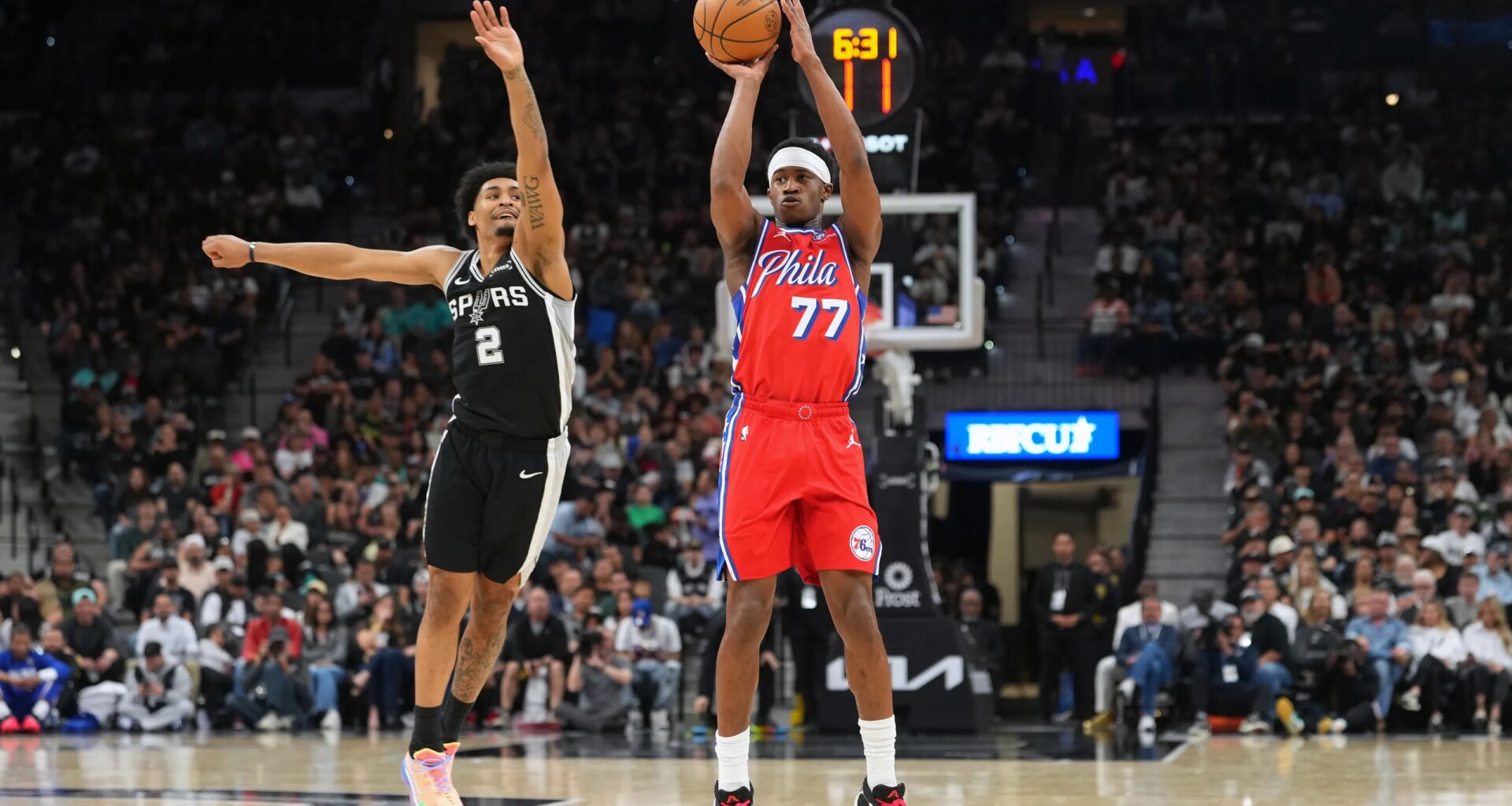 76ers legend gives praise to rookie guard VJ Edgecombe in film session