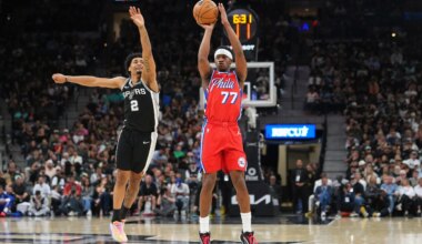 76ers legend gives praise to rookie guard VJ Edgecombe in film session