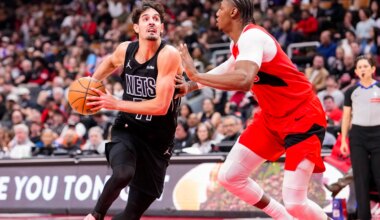 Nets' Ben Saraf reacts to up-and-down 2025-26 NBA rookie season