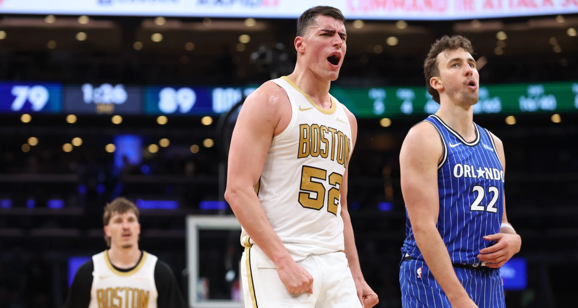 Iowa basketball alum Luka Garza's Game 1 Celtics NBA Playoffs stats