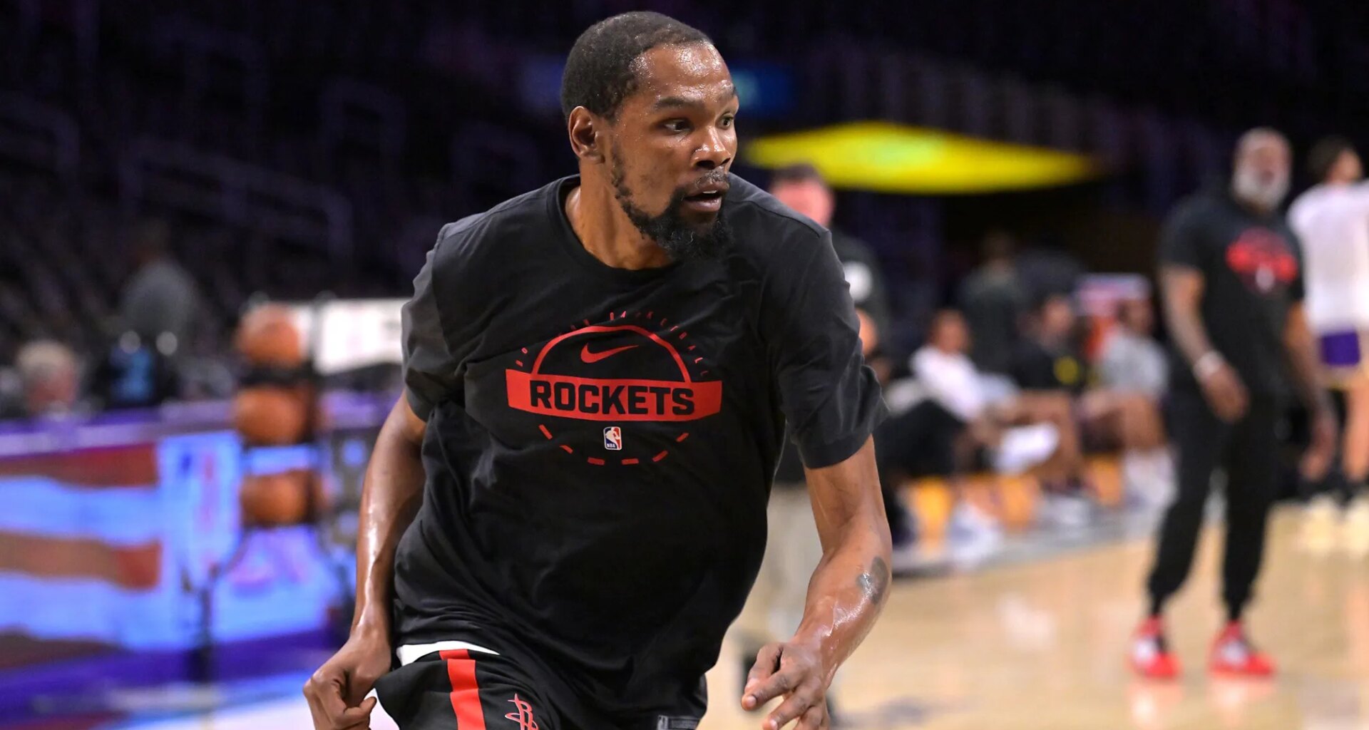 Rockets star Kevin Durant sits out Game 3 vs. Lakers with ankle sprain