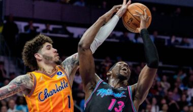 LaMelo Ball confirms he ‘tried to apologize’ to Bam Adebayo for tripping incident