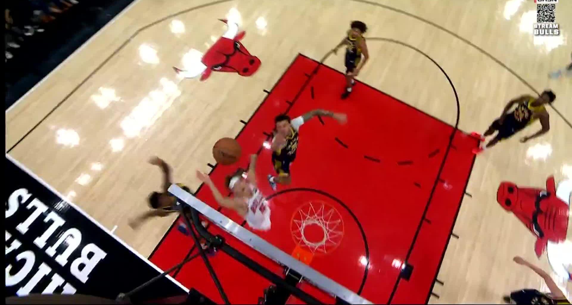 Pacers beat the Bulls 145-126 to move out of the NBA basement