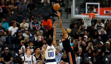 On April 20, the San Antonio Spurs’ Victor Wembanyama was named NBA Defensive Player of the Year, becoming the first unanimous winner in the award’s 43-year history and its youngest champion.  He led the league in blocks per game (3.08) for a third straight season.