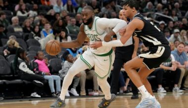 Brown, Tatum fuel Celtics over Bucks, Mavs teen Flagg scores 51