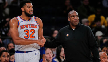 Mike Brown: Knicks' Towns-Robinson lineup 'hasn't been great' vs. Hawks