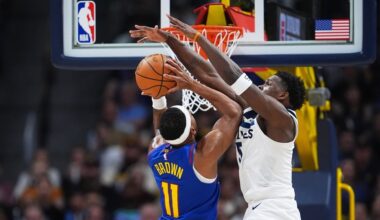 Watch: ESPN analyst and former NBA big man Kendrick Perkins analyzes Timberwolves-Nuggets matchup