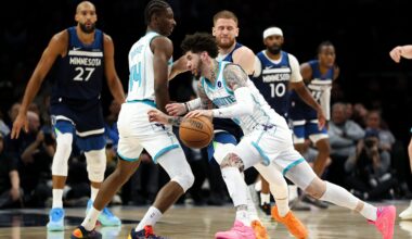 Hornets win their 4th straight behind 35 points from LaMelo Ball, beat the Timberwolves 122-108