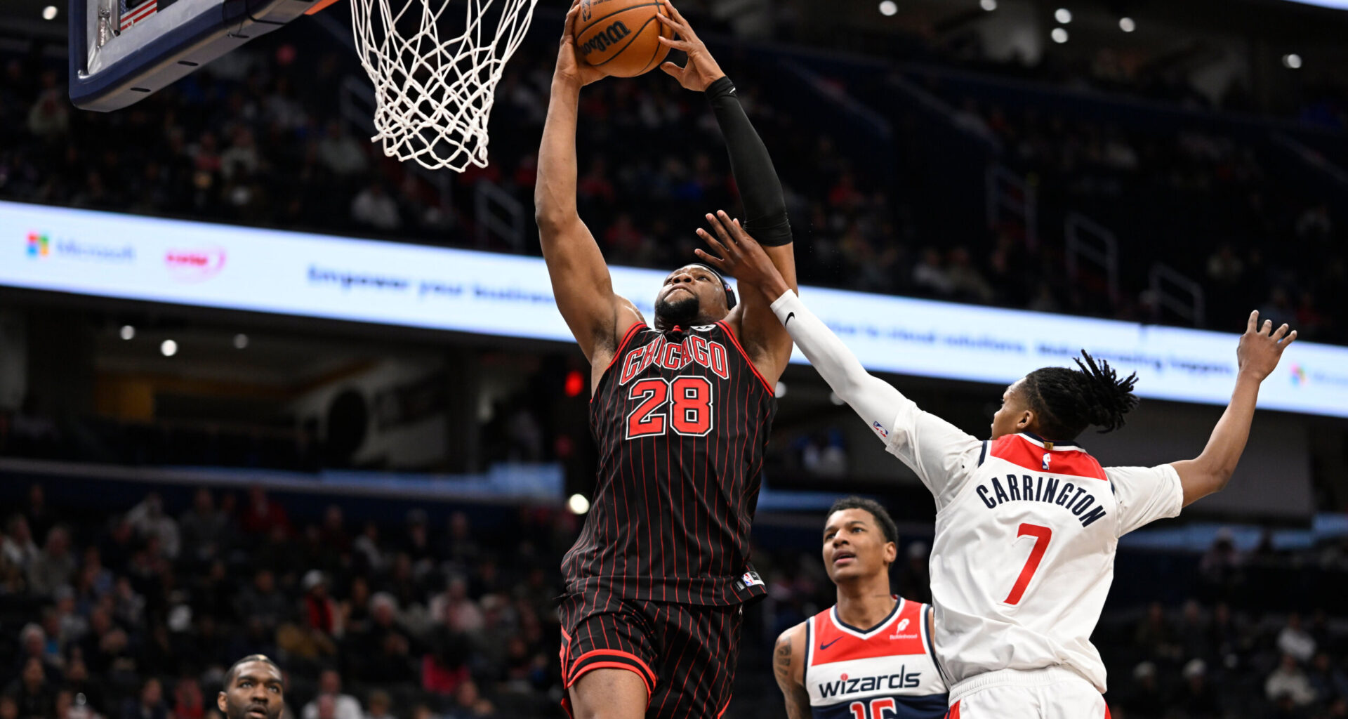 Bulls end 7-game skid in first game since front-office shake-up, pounding NBA-worst Wizards 129-98