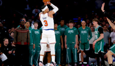 Teams keep leaving Knicks' Josh Hart open — and he keeps hitting