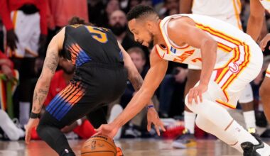 Atlanta Hawks guard CJ McCollum