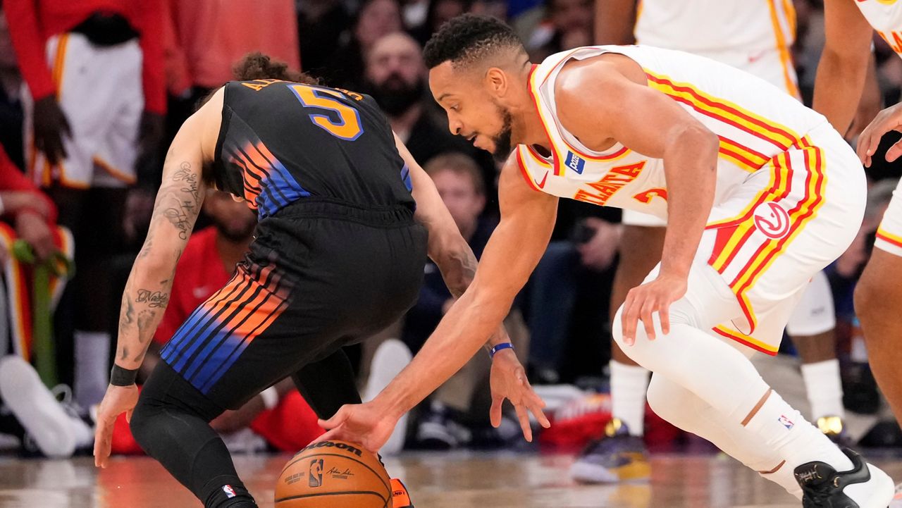 Atlanta Hawks guard CJ McCollum