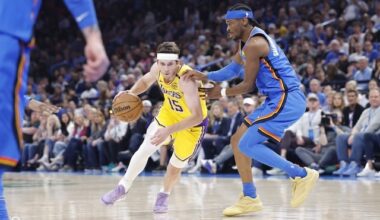 Austin Reaves shares honest thoughts on Lakers facing Thunder