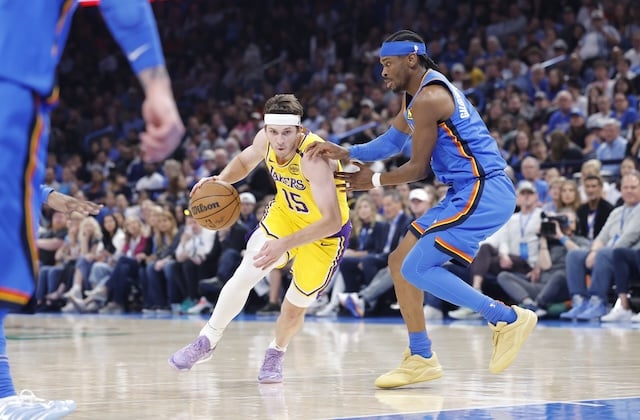 Austin Reaves shares honest thoughts on Lakers facing Thunder