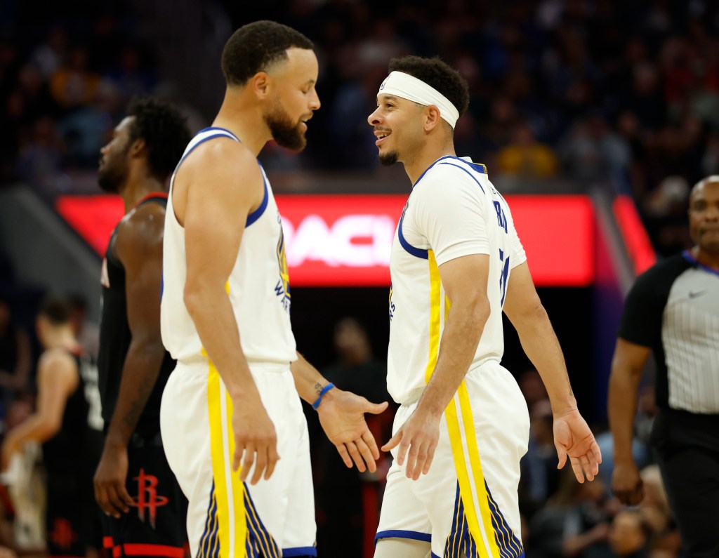 Steph Curry and Seth Curry describe first Warriors game as teammates