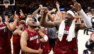 It's Heat's Bam Adebayo vs. Wizards for first time since 83