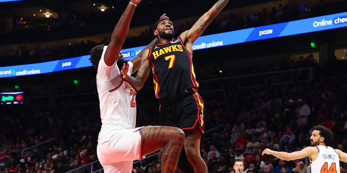 Knicks edge Hawks 108-105 after quick review wipes out McCollum’s half-court buzzer-beater