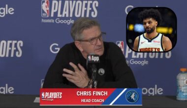 Chris Finch calls out NBA refs for Nuggets' free throw attempts