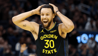 Steph Curry of the Golden State Warriors