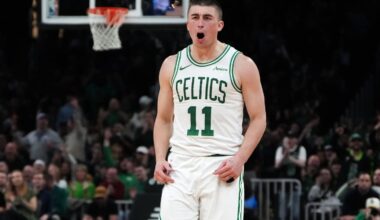 The Celtics hold the No. 2 seed in the Eastern Conference.