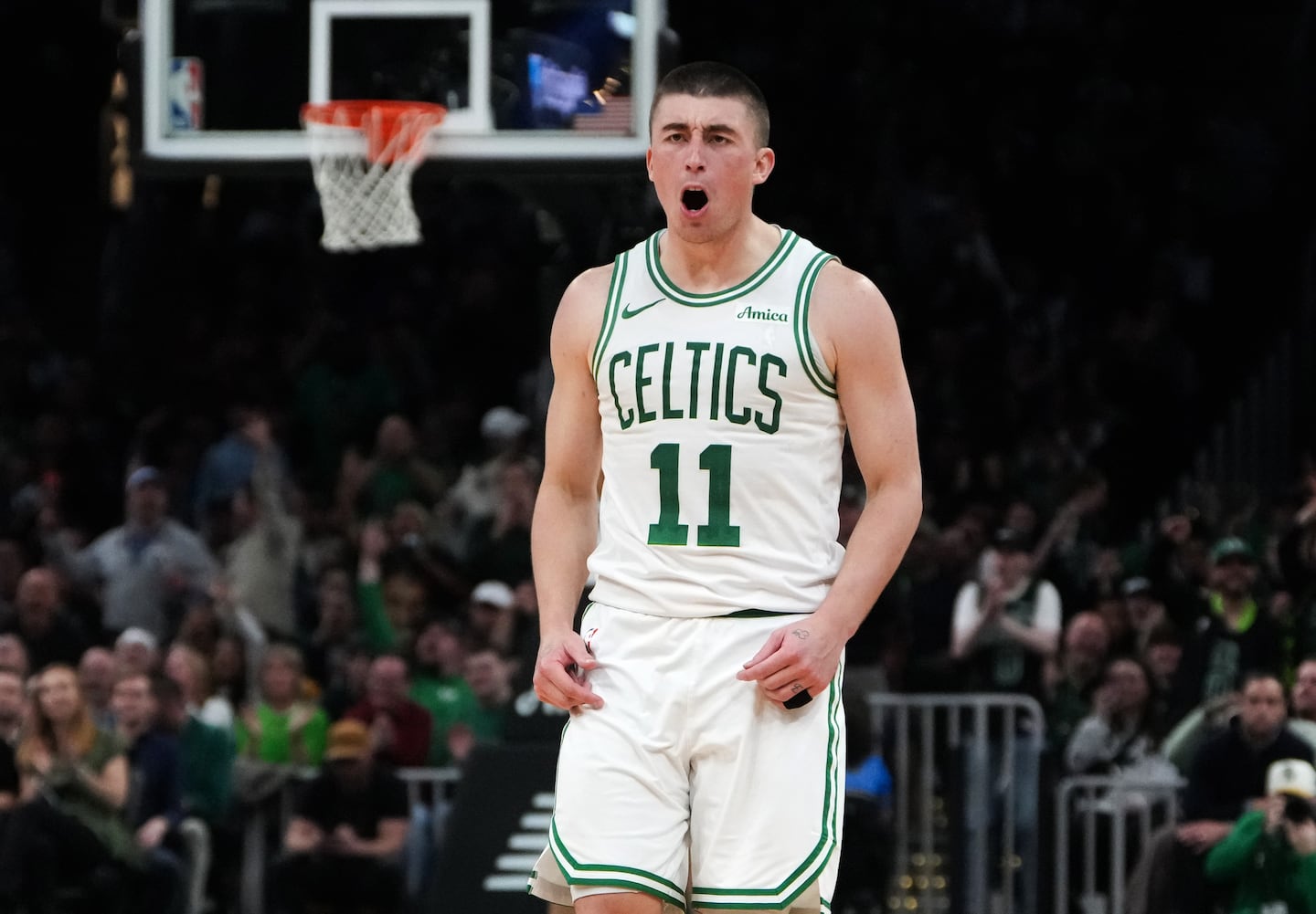 The Celtics hold the No. 2 seed in the Eastern Conference.