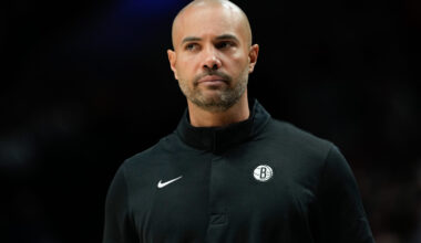Nets coach Jordi Fernández got a multi-year extension Monday despite losing 118 games in his first two seasons. Photo: Jenny Kane/AP
