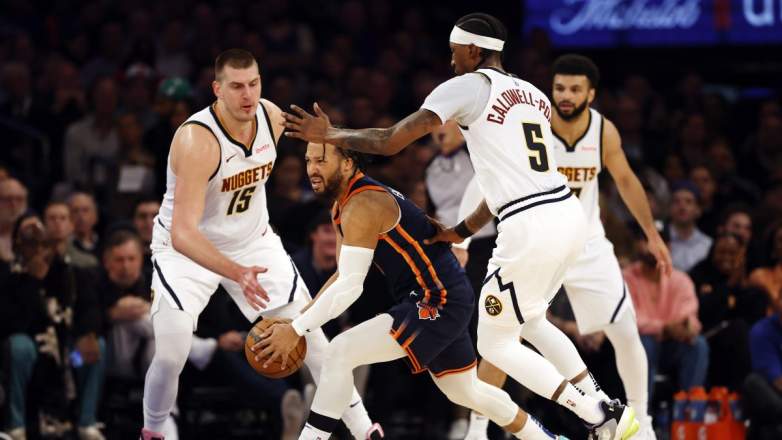 Nuggets' Nikola Jokic and Kentavious Caldwell-Pope