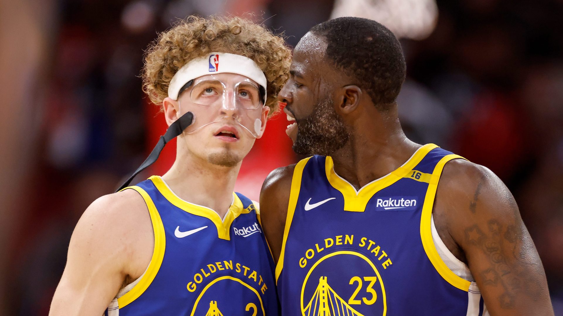 Draymond Green, Brandin Podziemski, Warriors