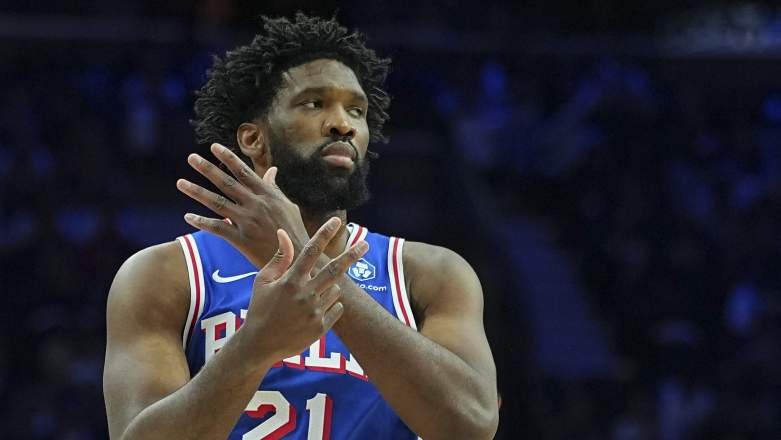 Philadelphia 76ers center Joel Embiid