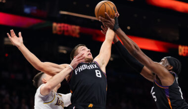 Grayson Allen Mark Williams Suns Warriors play-in...