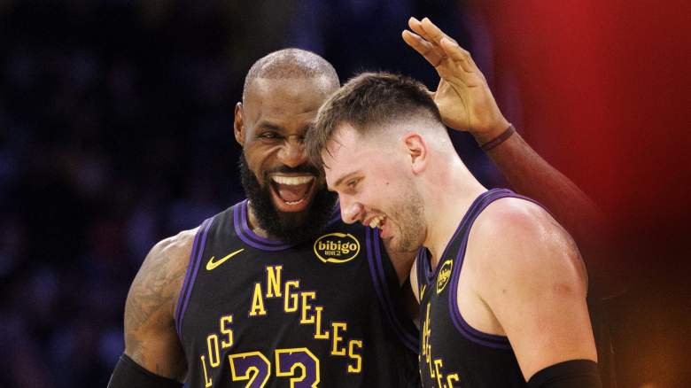 LeBron James, Luka Doncic, Lakers