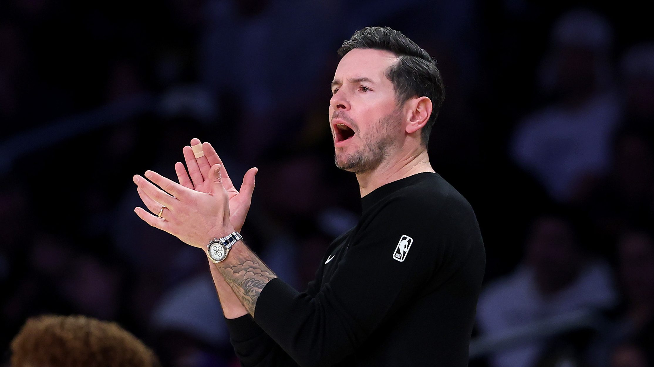 Los Angeles Lakers, Lakers news, Lakers injury report, Jake LaRavia injury update, Austin Reaves injury, Austin Reaves injury return, JJ Redick, Lakers vs Rockets playoffs, Lakers Game 3