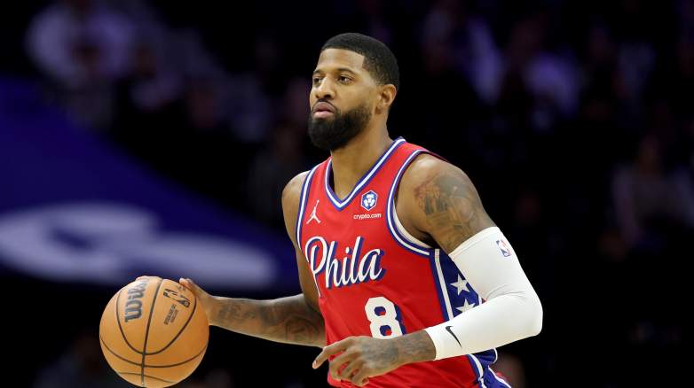 Paul George minutes restriction suspension return Philadelphia 76ers vs Chicago Bulls game