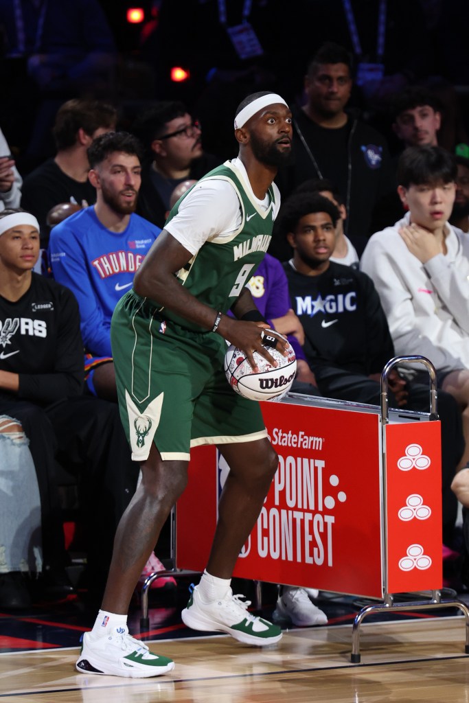 Milwaukee Bucks forward Bobby Portis State Farm 3-Point Contest