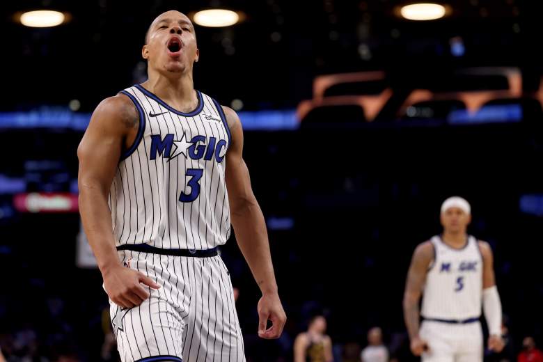 Orlando Magic guard Desmond Bane during an NBA game.