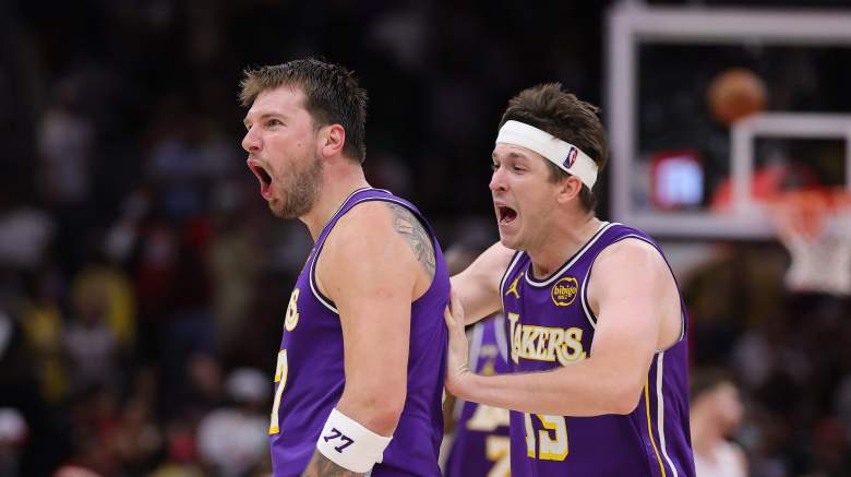 Austin Reaves injury return, Luka Doncic injury return, Los Angeles Lakers, Lakres news, Lakers injuries, Lakers updates, Lakers vs Rockets Game 3