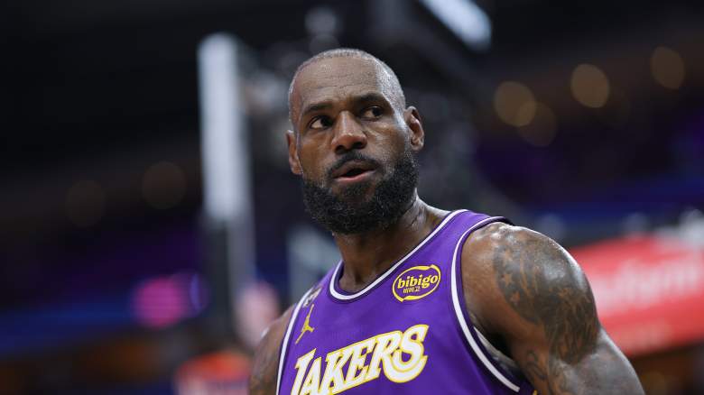 LeBron James retirement, Los Angeles Lakers vs. Oklahoma City Thunder game, Lakers starting lineup, LeBron James, Luka Doncic, Austin Reaves