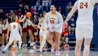 Where will Audi Crooks go as a transfer after leaving Iowa State?