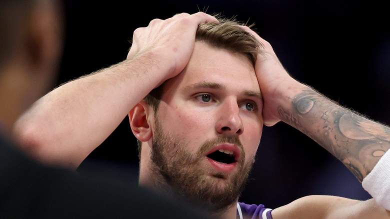 Lakers guard Luka Doncic hamstring injury