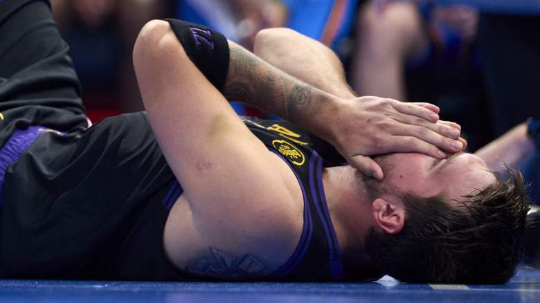 Lakers star Luka Doncic injury